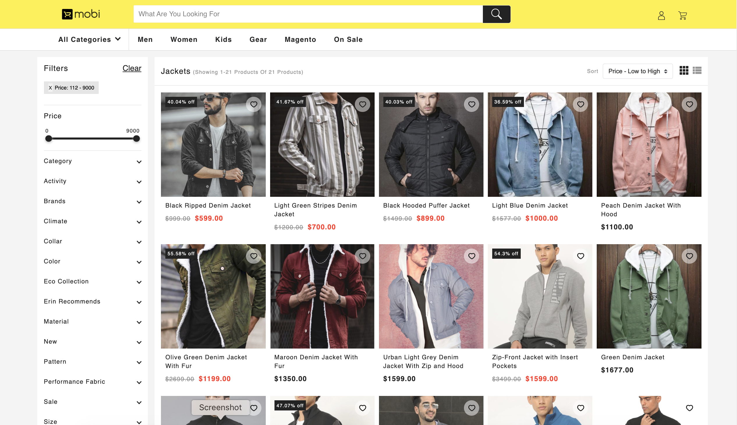 screenshot of All-In-One eCommerce Solution